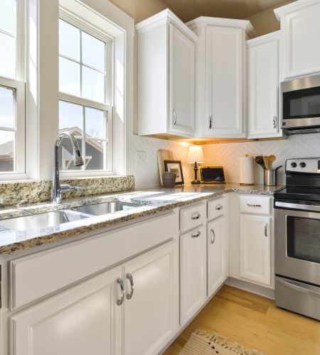 Clean kitchen ready for a home sale in Western Montana